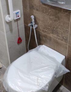 2013B Emergency Toilet Unit in Toilet Area