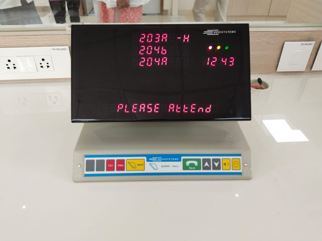 2011A Nurse-Central Display Unit on nurse station