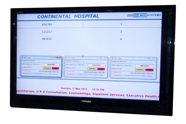 2020 OPD-QMS LED TV Main Display Unit 2020 OPD-QMS LED TV Main Display Unit