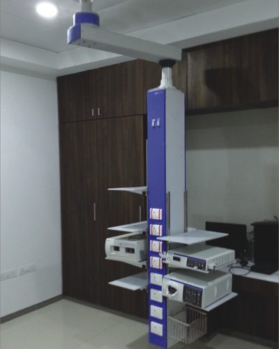 9080D OT Pendant Single Arm with Shelf 9080D OT Pendant Single Arm with Shelf